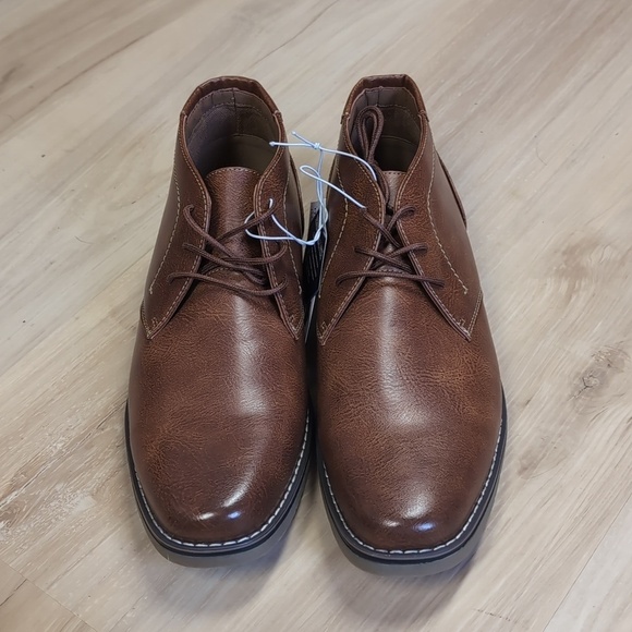 STEVE MADDEN Men\'s Short Chukka P-Symin Boots In Cognac main image 8
